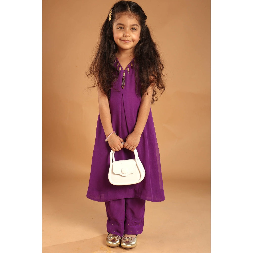 Tilsim by Sagarika Mehrotra Baageecha Zinnia Kurta With Pant