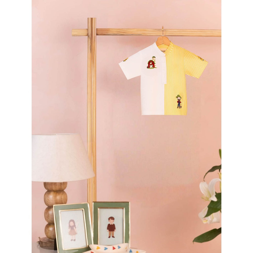 Tilsim by Sagarika Mehrotra Boy Macdonald's Farm T-Shirt