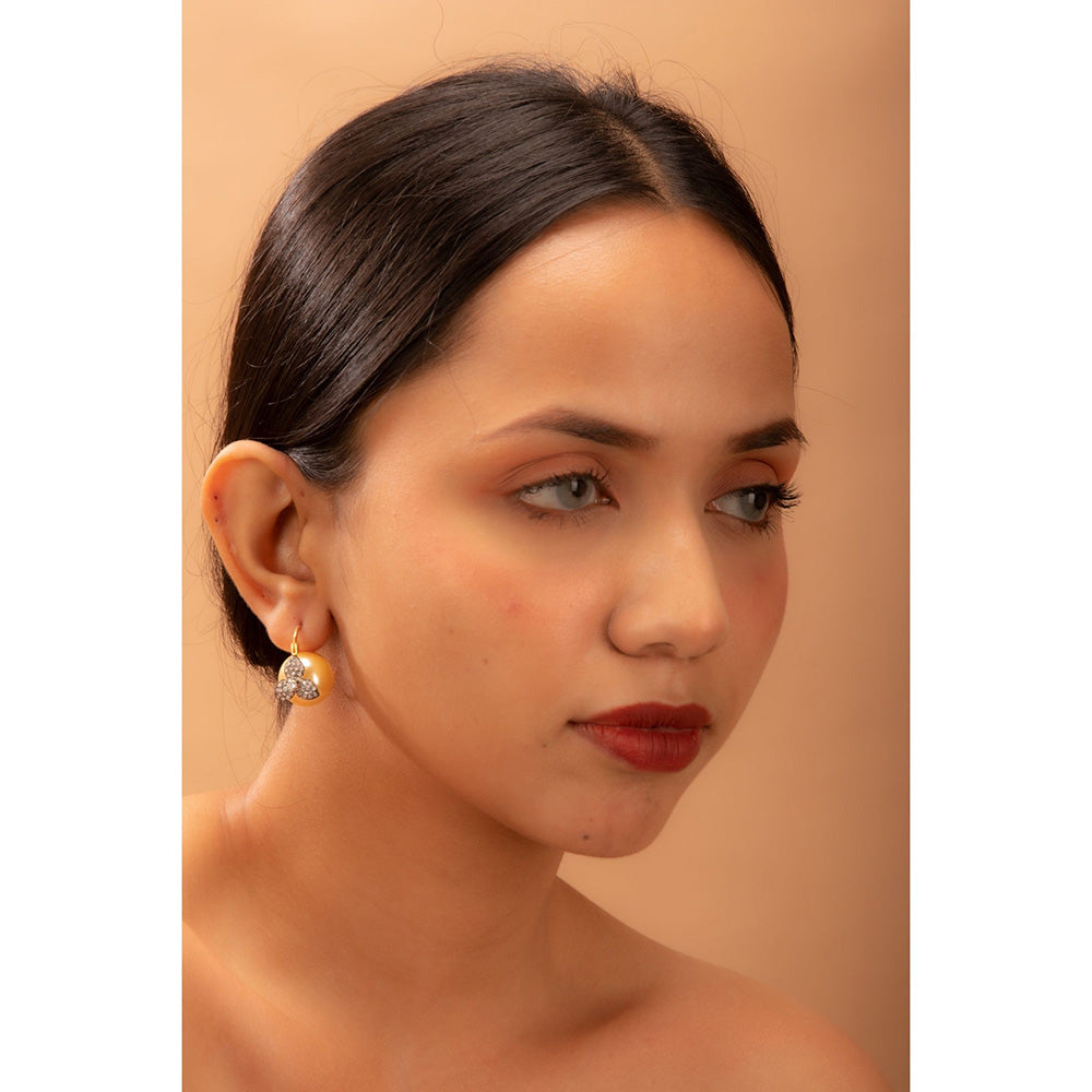 TIZORA Fresh Water Pearl Earrings