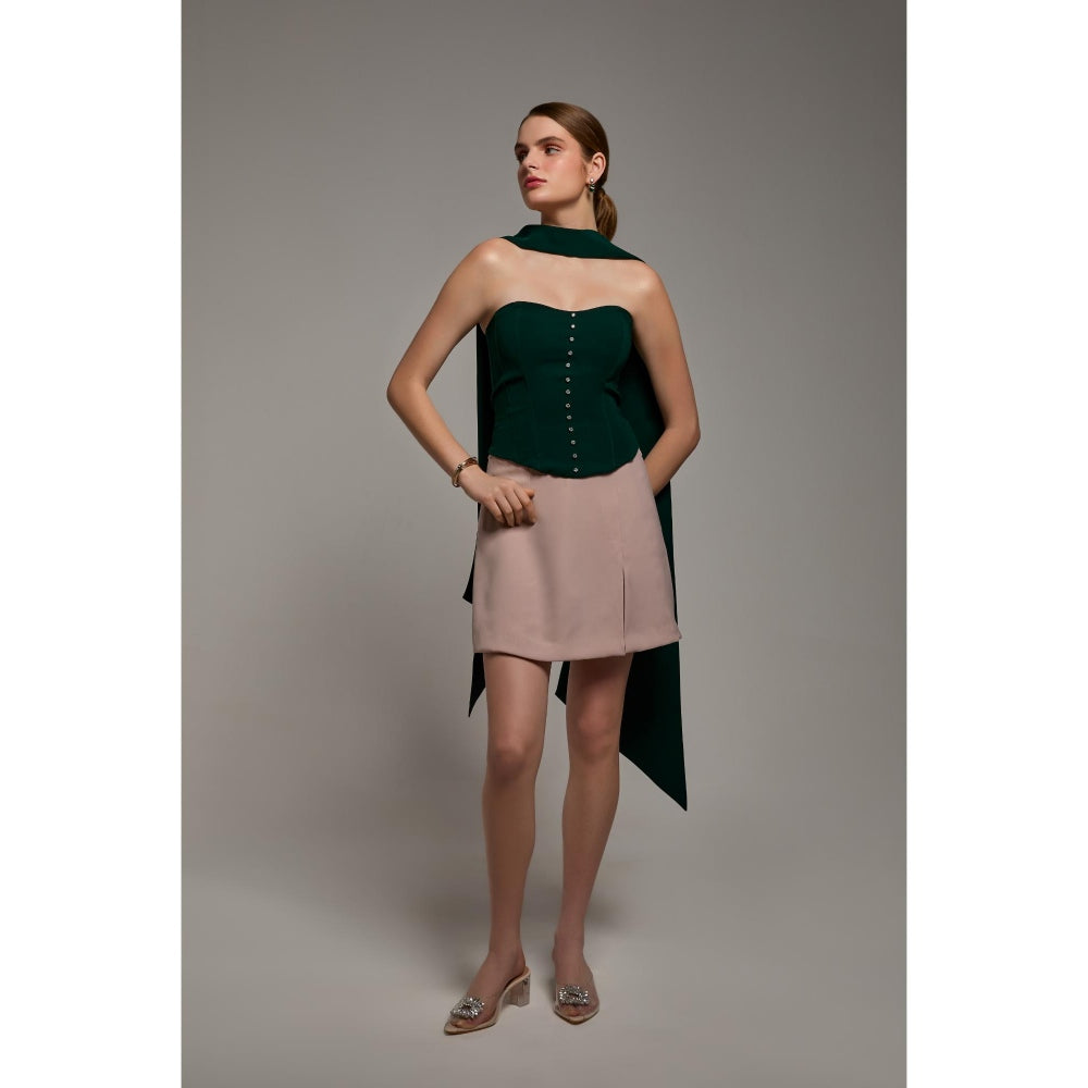 Torsha Green Goddess Corset