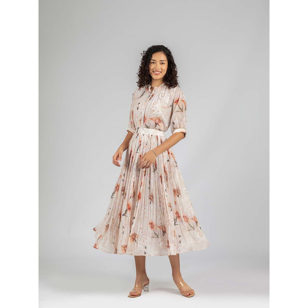 Torsha Beige Meadow Dream Skirt