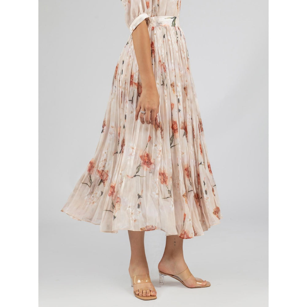 Torsha Beige Co-Ord Set