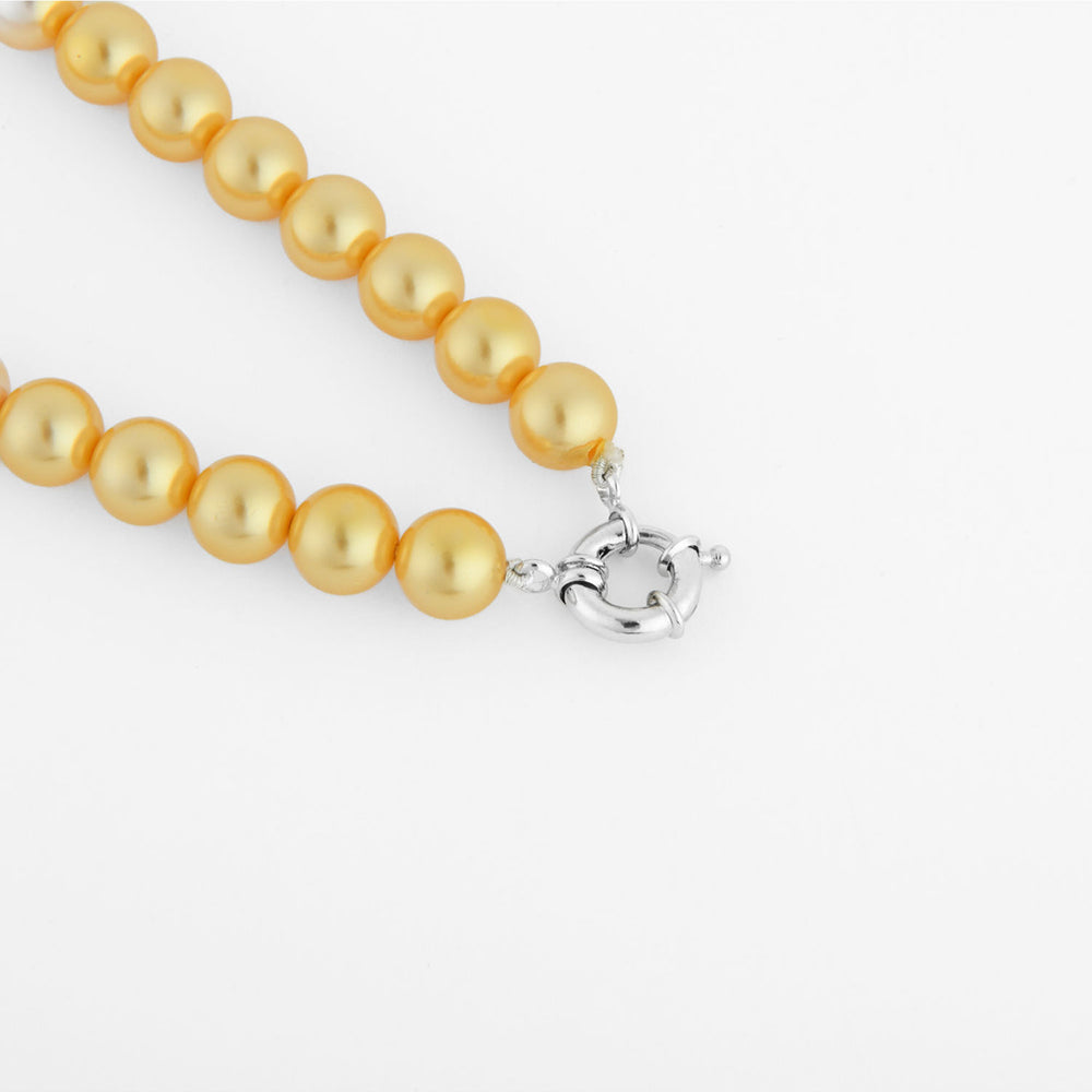 TOTAPARI Gold Glow Necklace with Earrings