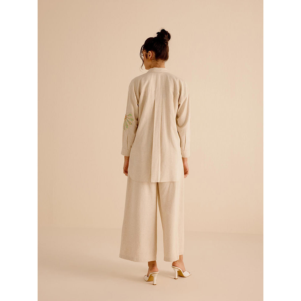 TRISARA Beige Savannah Co-Ord (Set of 2)