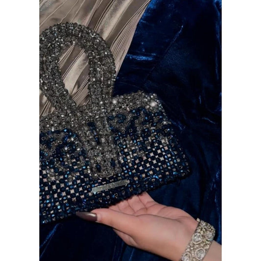 Tussya by Shreya by Shreya Starfall - A Celestial Masterpiece - Crystal Handbag