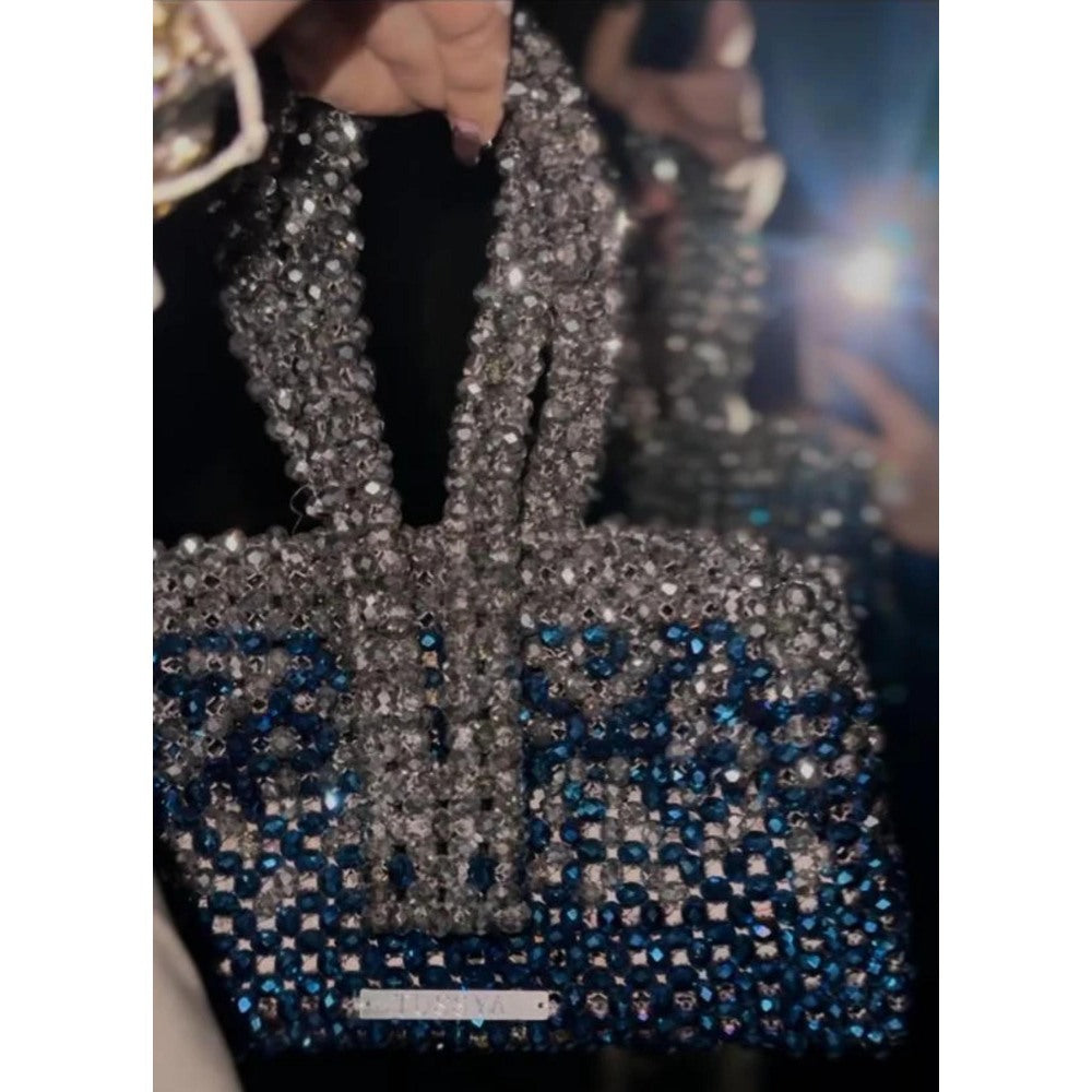 Tussya by Shreya by Shreya Starfall - A Celestial Masterpiece - Crystal Handbag