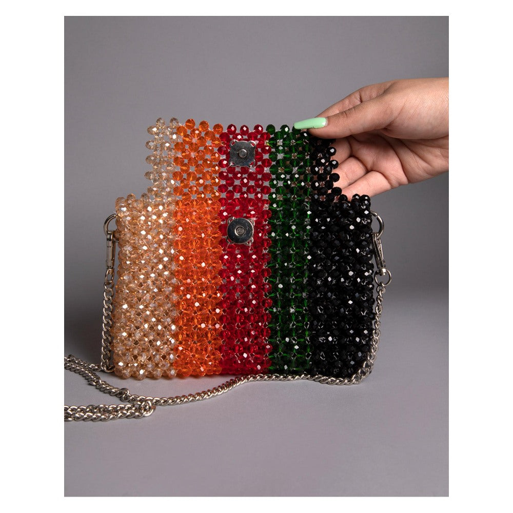 Tussya by Shreya by Shreya Vogue - Crystal Sling Bag