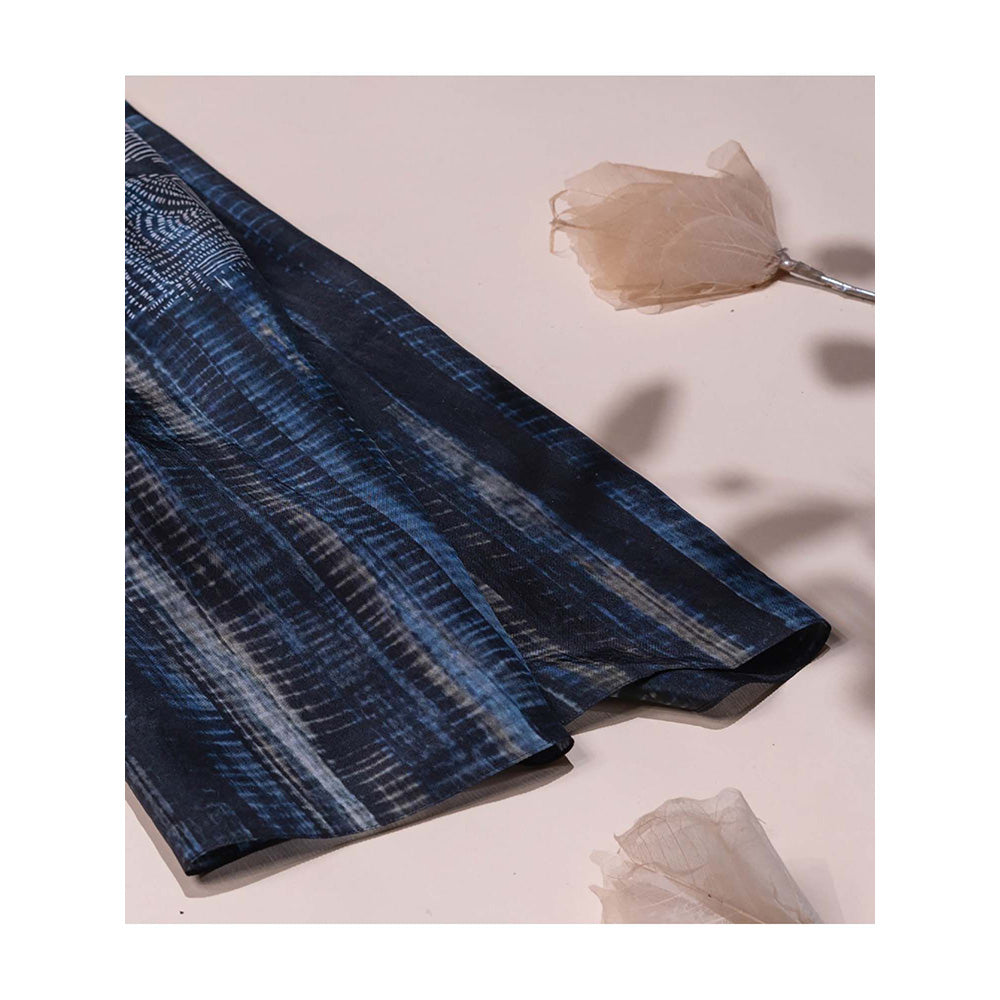 UNALLUME BY NISHA Garden Bloom Silk Scarf