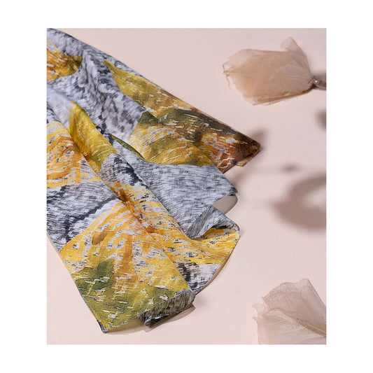 UNALLUME BY NISHA Harmony Hues Silk Scarf
