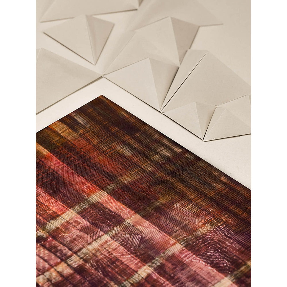 UNALLUME BY NISHA Multi-Colour Printed Pocket Square