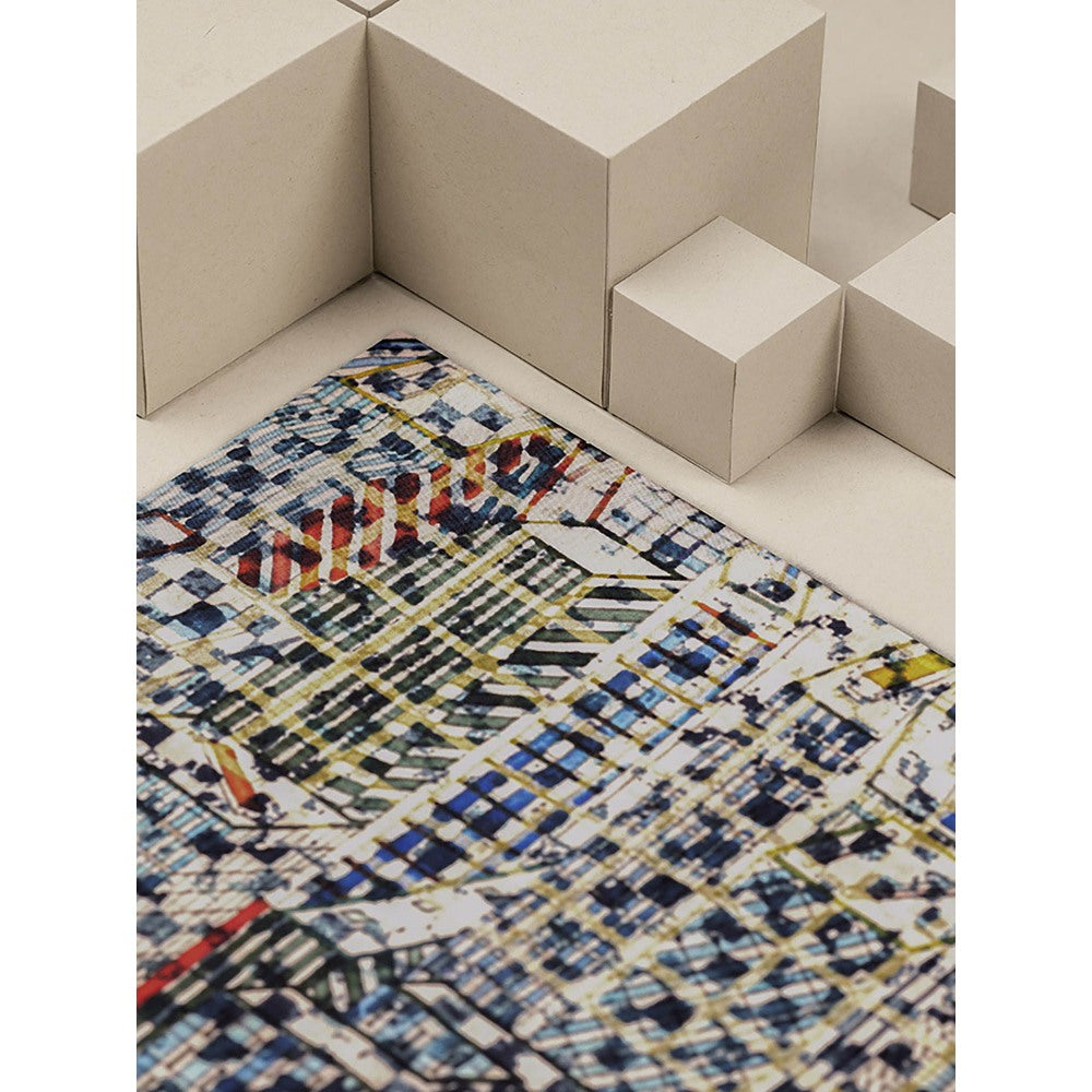 UNALLUME BY NISHA Multi-Colour Printed Pocket Square