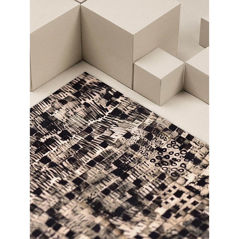 UNALLUME BY NISHA Multi-Colour Printed Pocket Square