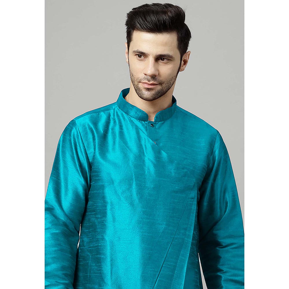 UTSAV FASHION Teal Solid Kurta and Pant