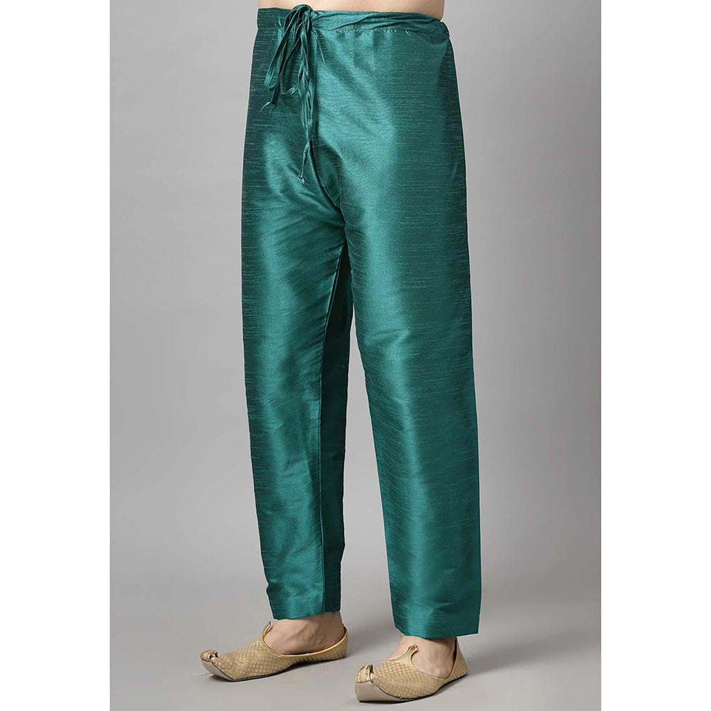 UTSAV FASHION Teal Solid Kurta and Pant