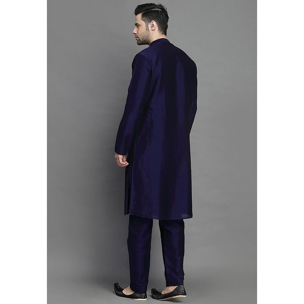 UTSAV FASHION Mandarin Collar Straight Kurta and Pant
