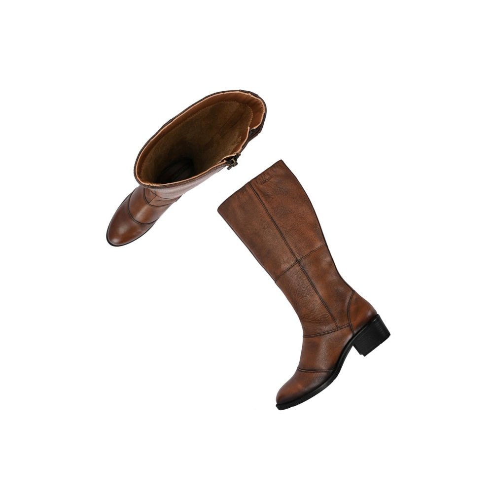 Valentino Women Tan Chelsea Boots