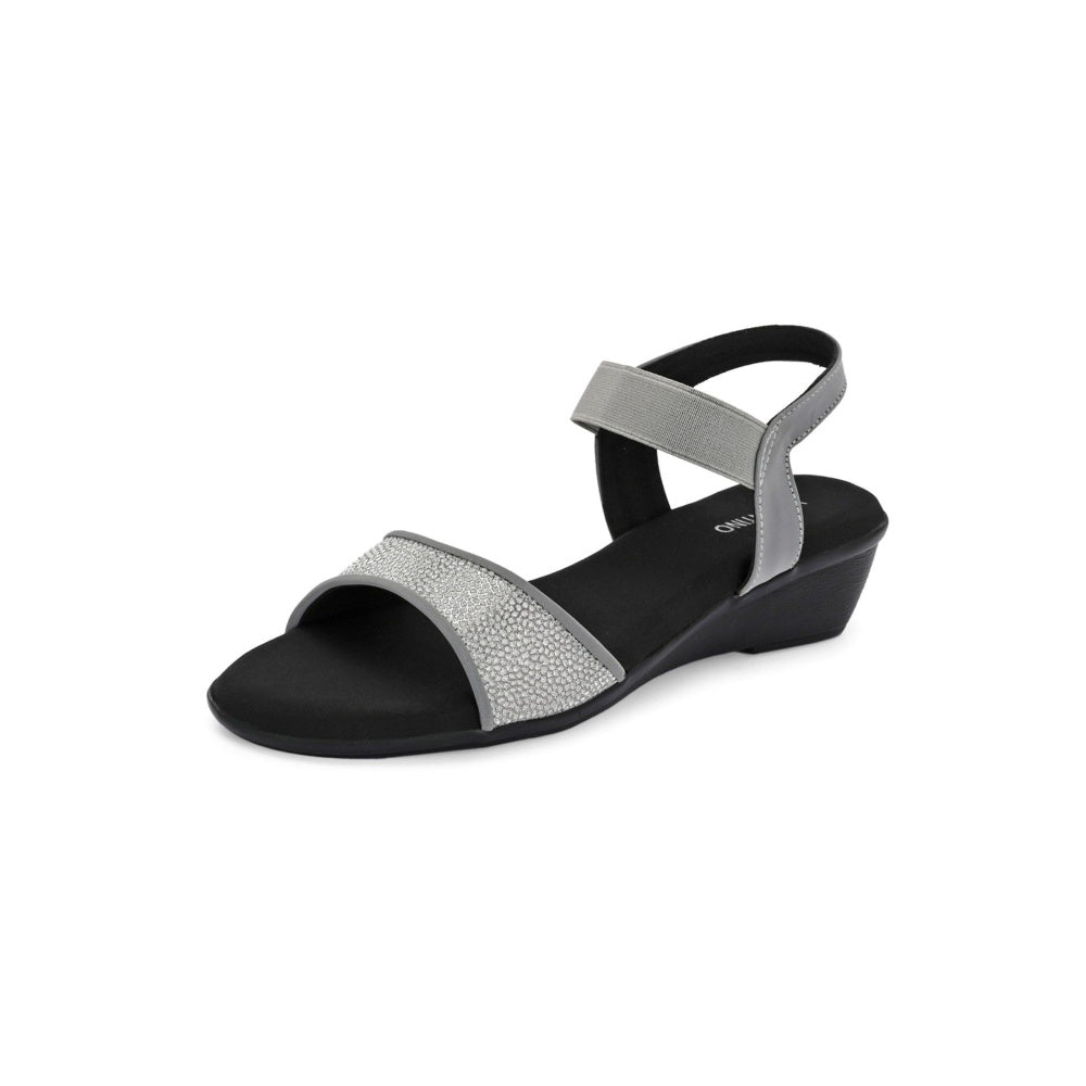 Valentino Women Grey Premium Sandal Heels
