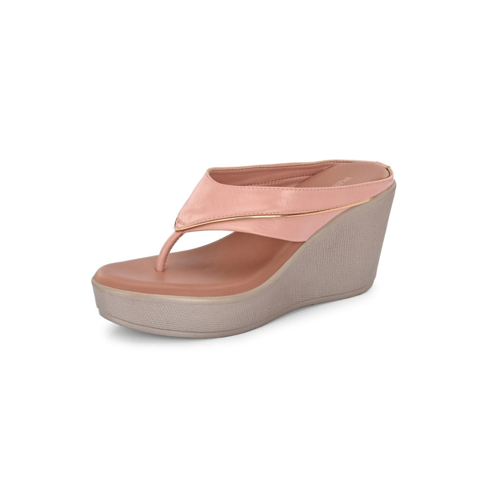 Valentino Women Premium Pink Wedges