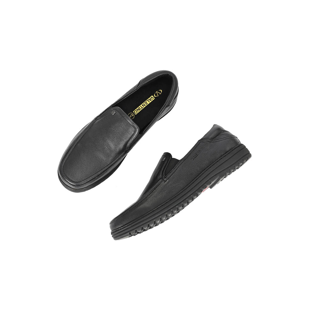 Valentino Men Black Casual Loafers