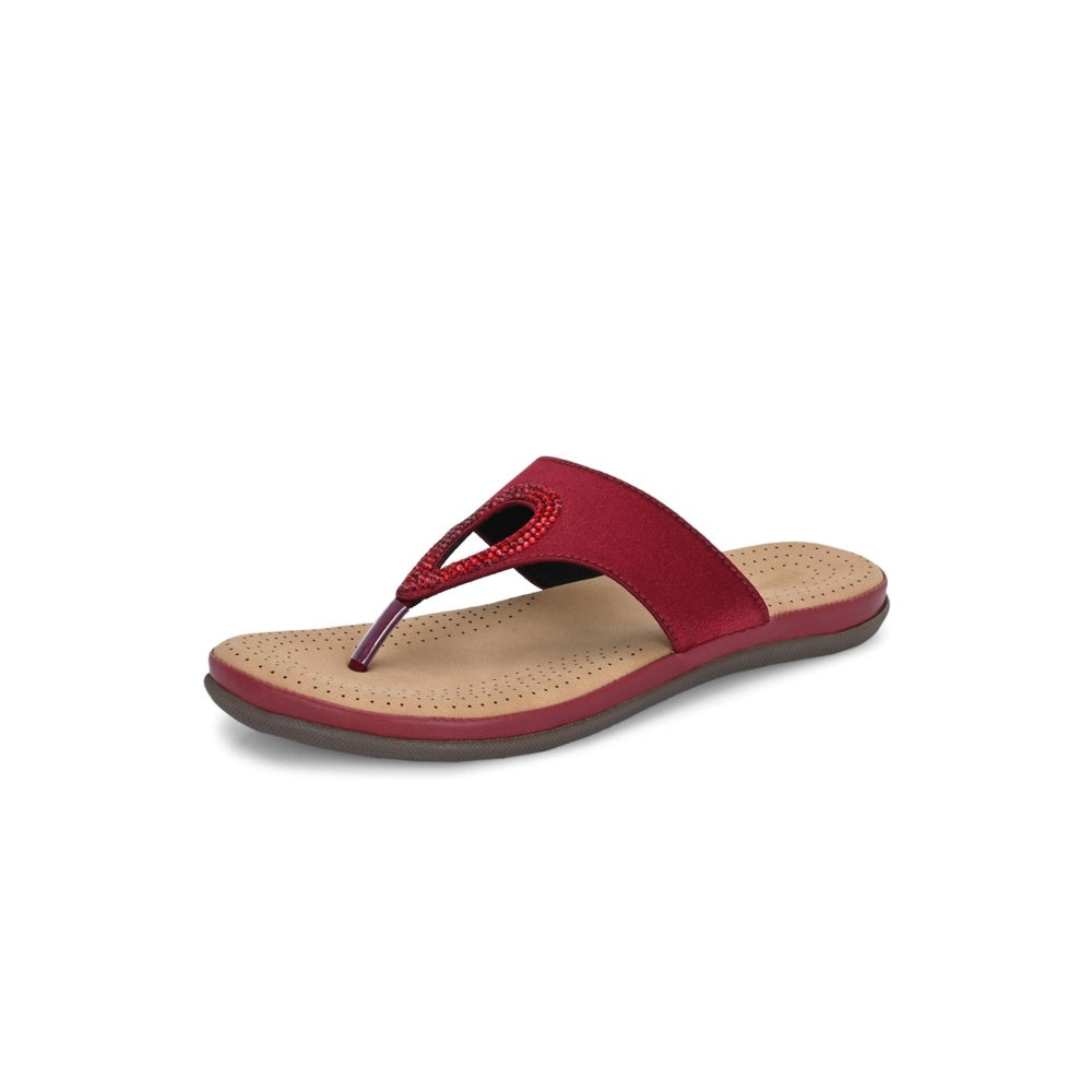 Valentino Women Maroon Sandals