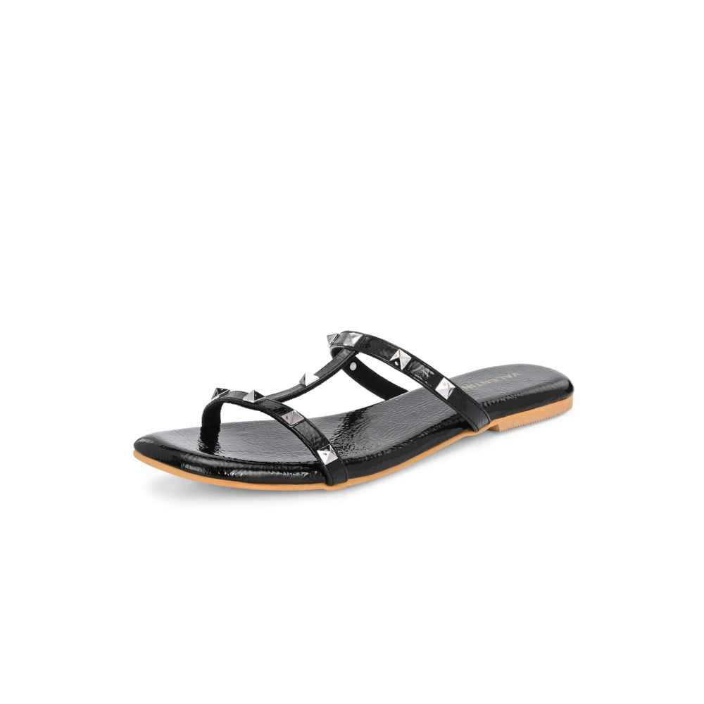 Valentino Women Black Flats