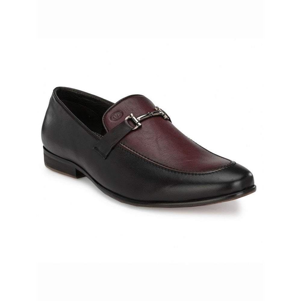 Valentino Men Premium Leather Slip-On Formal Loafer Shoes