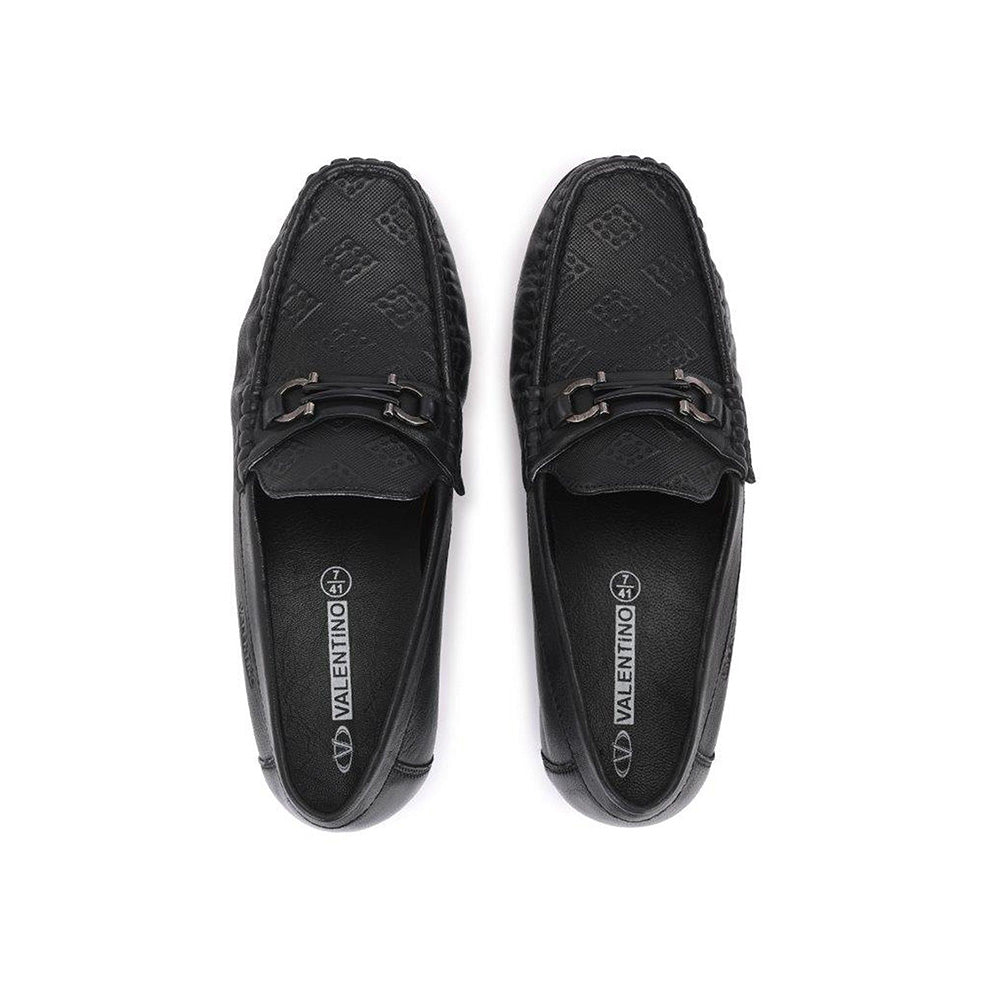 Valentino Men Premium Leather Formal Loafer Shoes