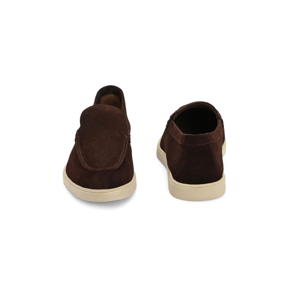 Valentino West Port Men Brown Trendy Leather Loafers