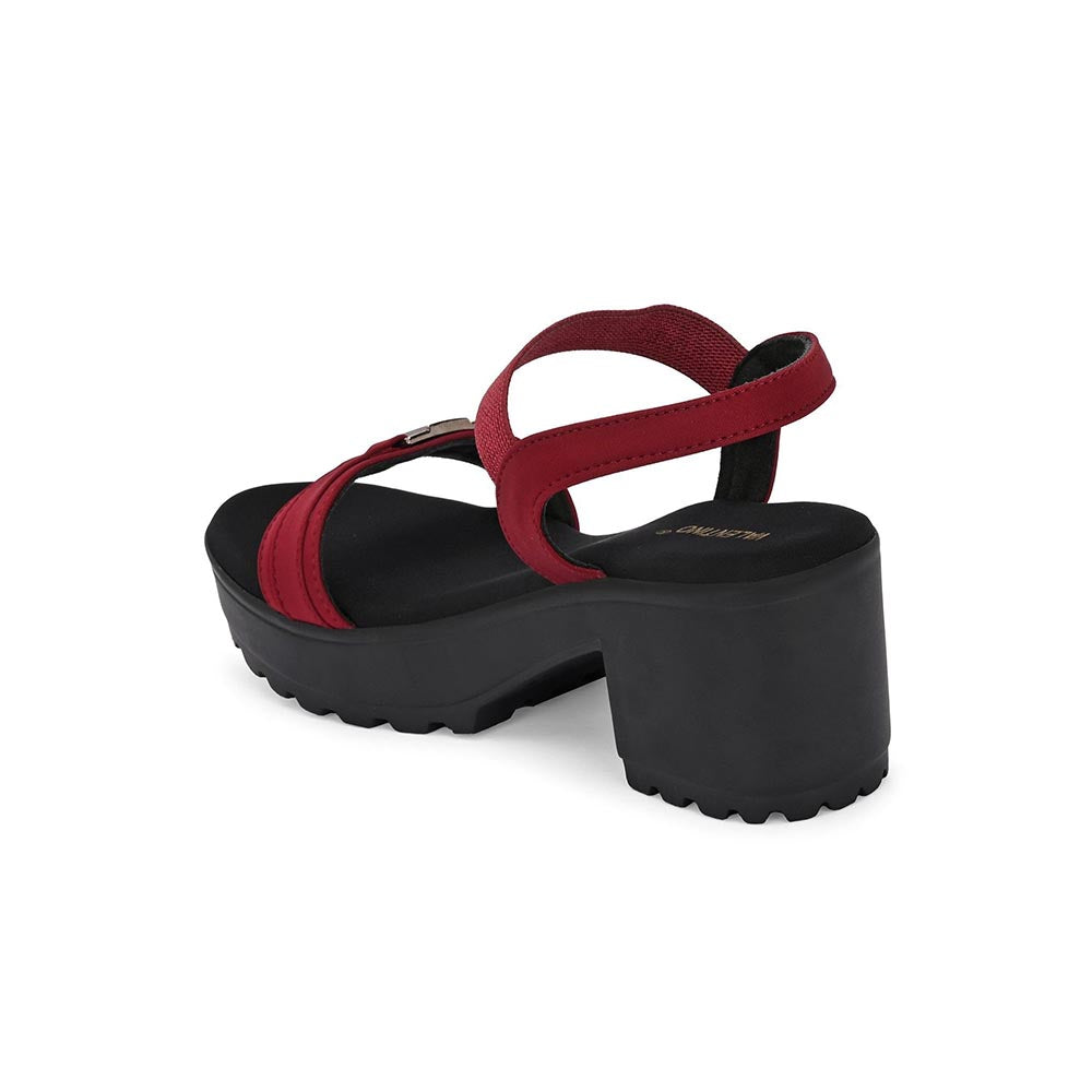 Valentino Women Urban Chunky Block Heel Sandal