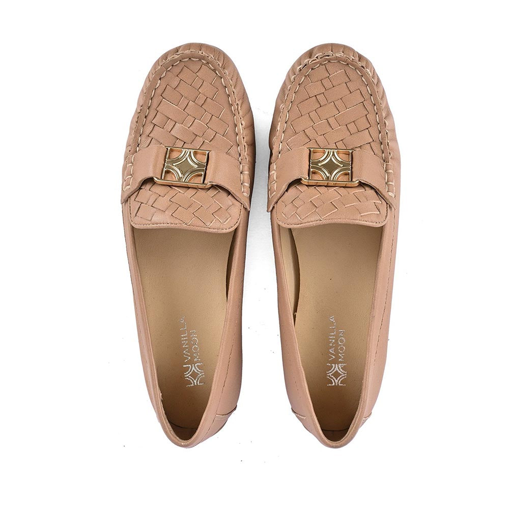 Vanilla Moon Flats Nude Textured