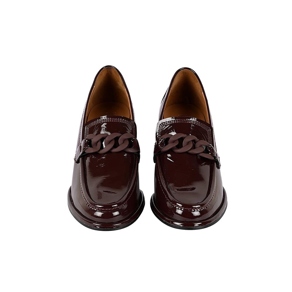 Vanilla Moon Maroon Solid Plain Pumps