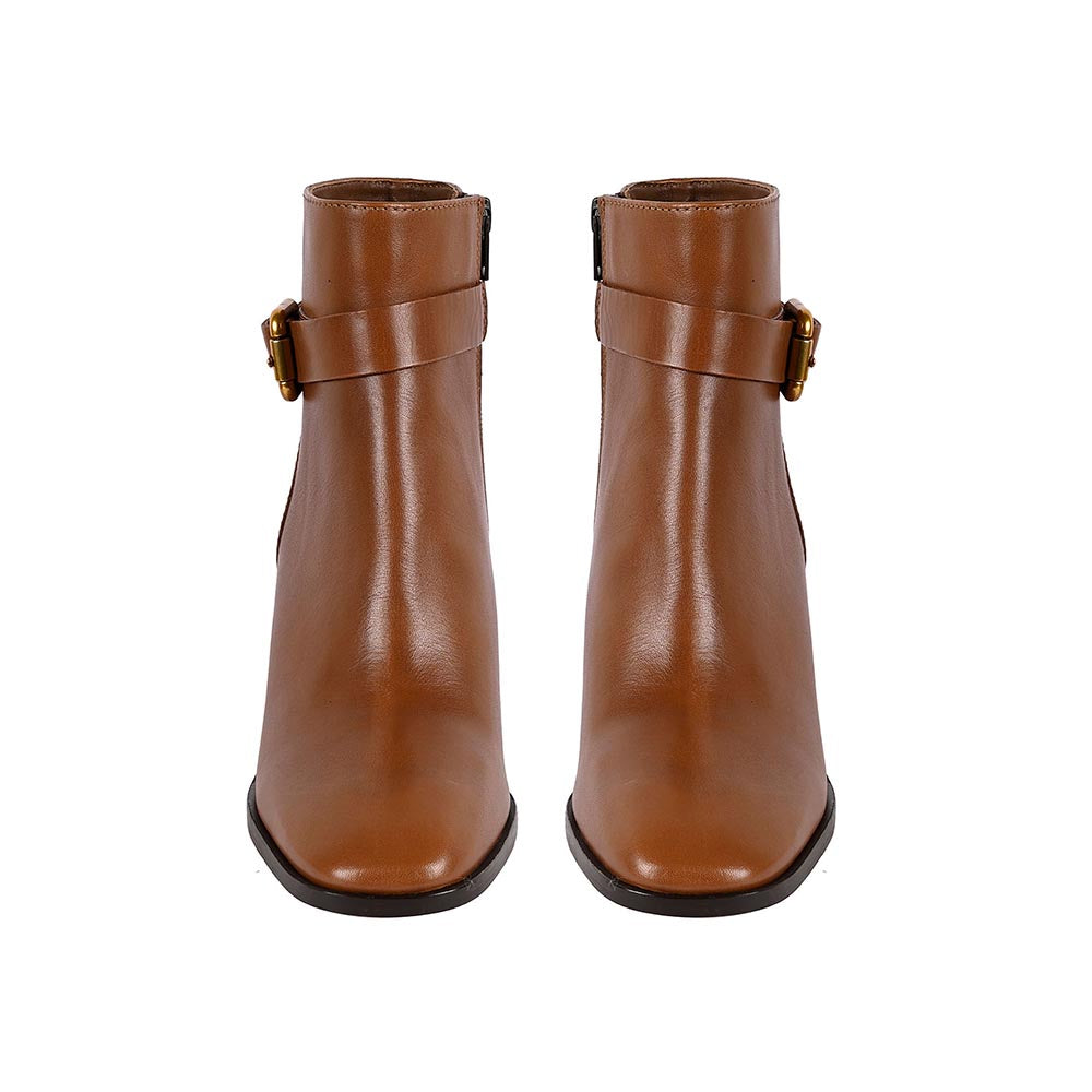Vanilla Moon Tan Solid Plain Chelsea Boots