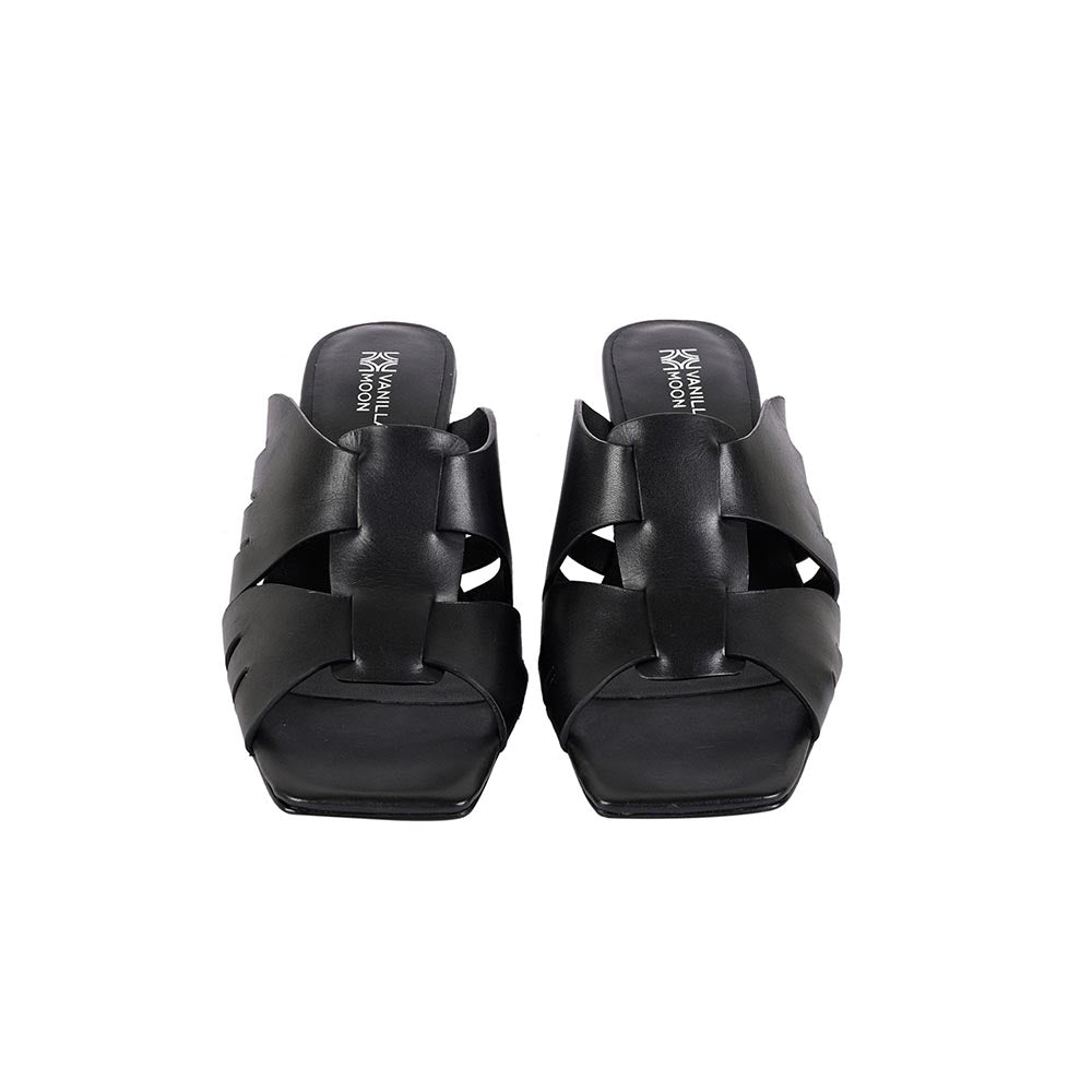 Vanilla Moon Women Black Heel Sandals