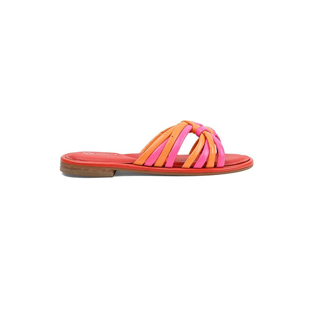 Vanilla Moon Women Liberty Red Slip On Open Toe
