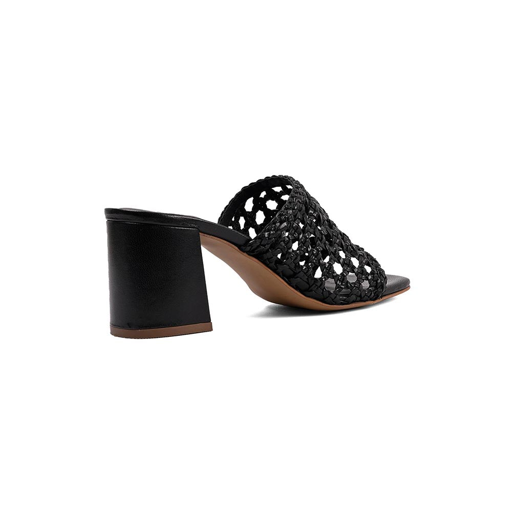 Vanilla Moon Denee Slip On Heels - Black