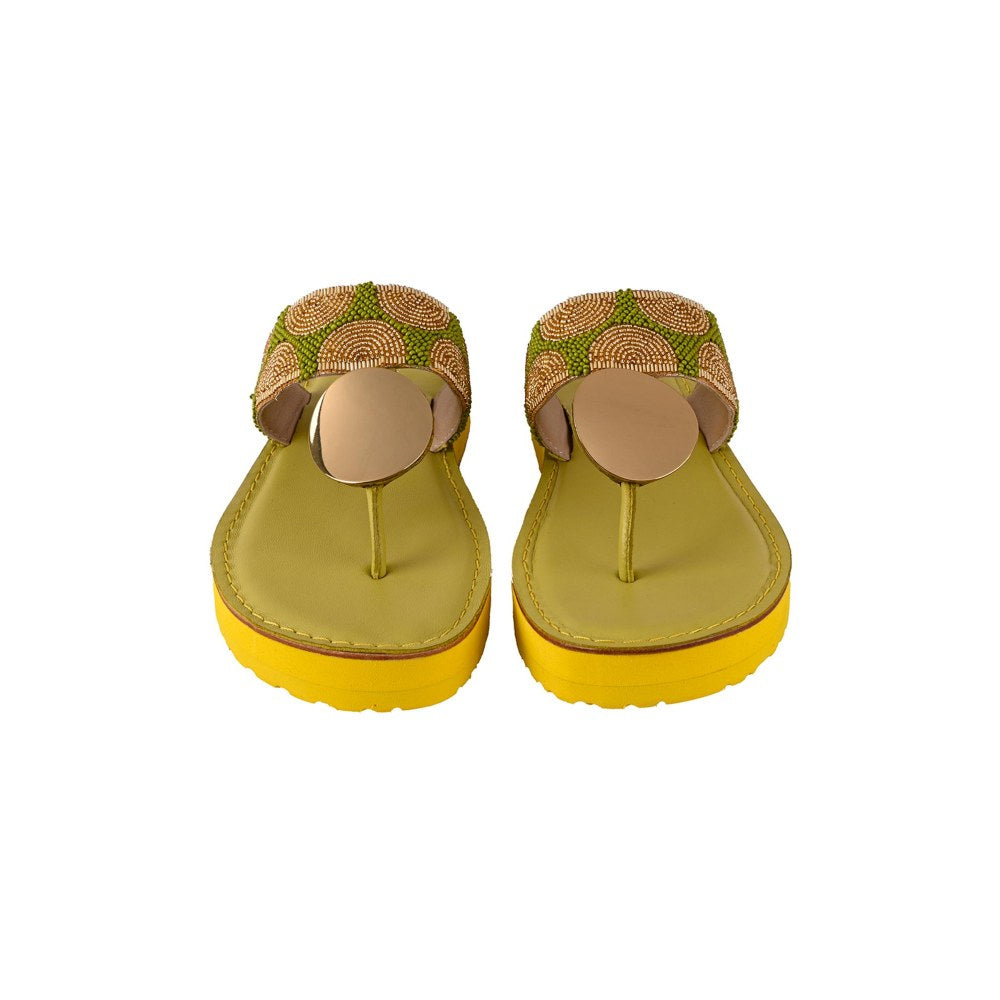 Vanilla Moon Women Veena Sandals - Yellow