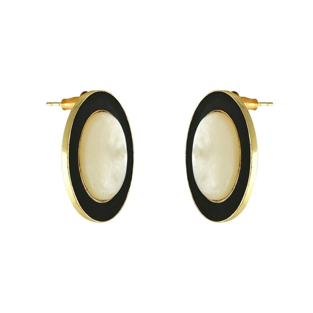 VARNIKA ARORA White Alyssa Studs
