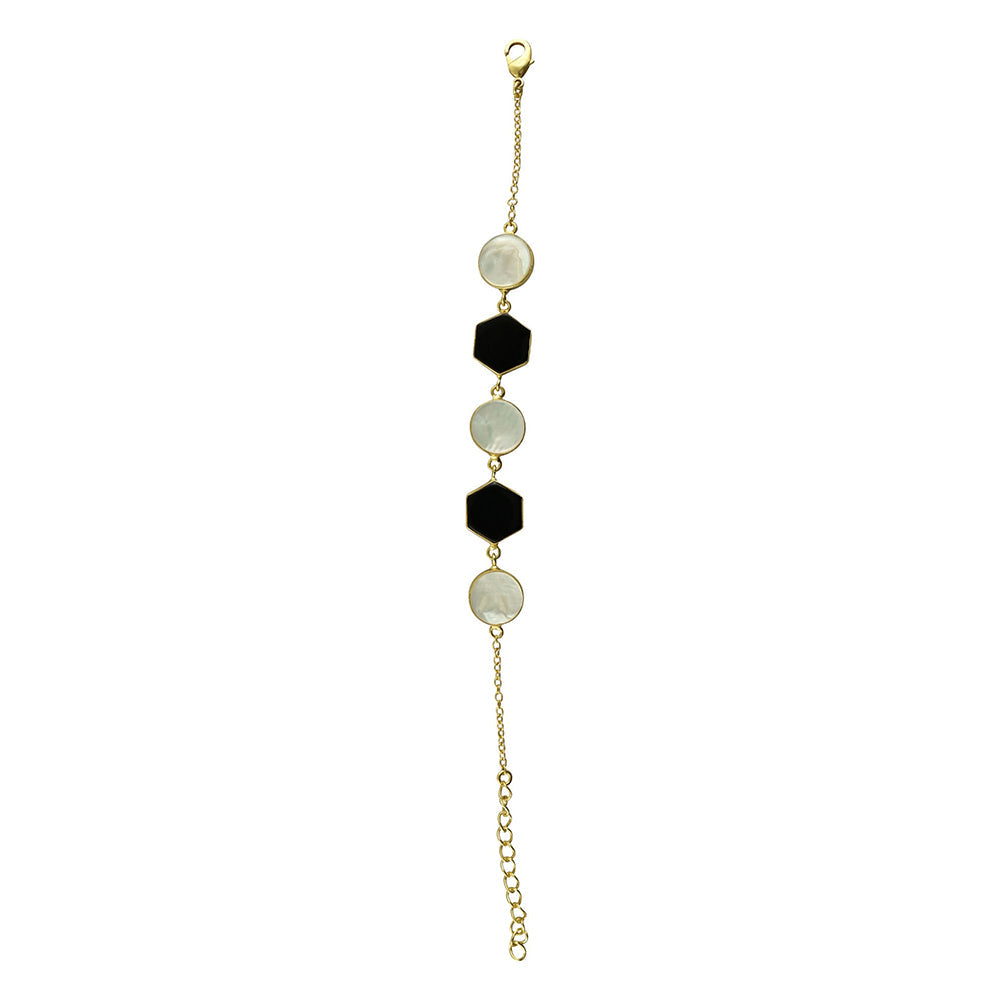 VARNIKA ARORA Black Eliana Bracelet