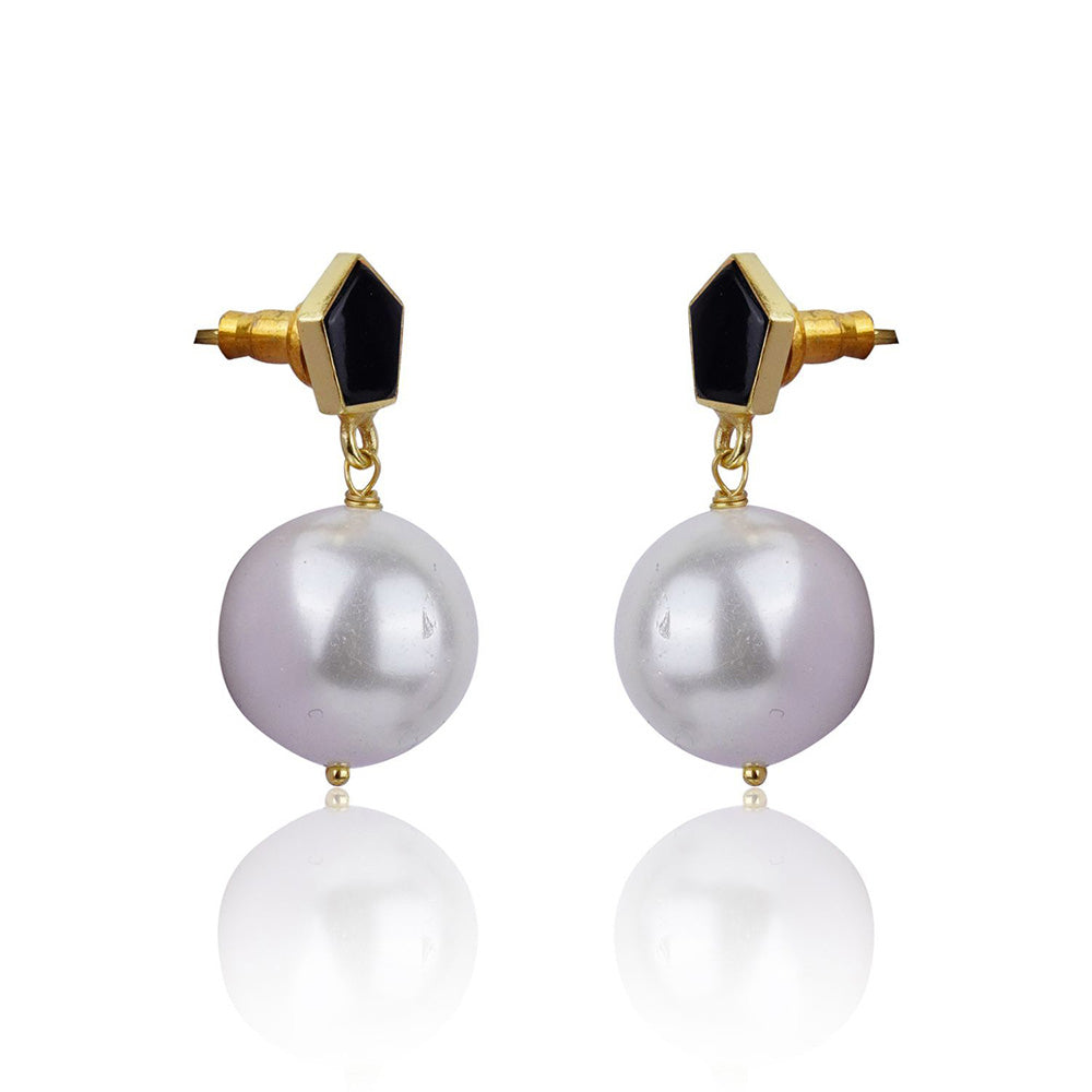 VARNIKA ARORA Noir Studs