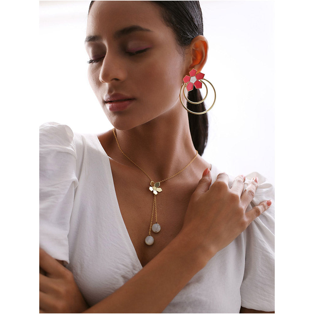 VARNIKA ARORA Plume Necklace