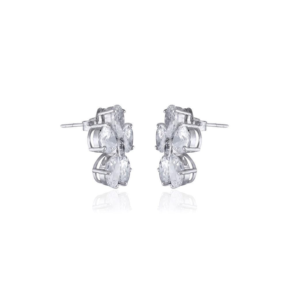 VARNIKA ARORA Promise Petal Diamond Studs