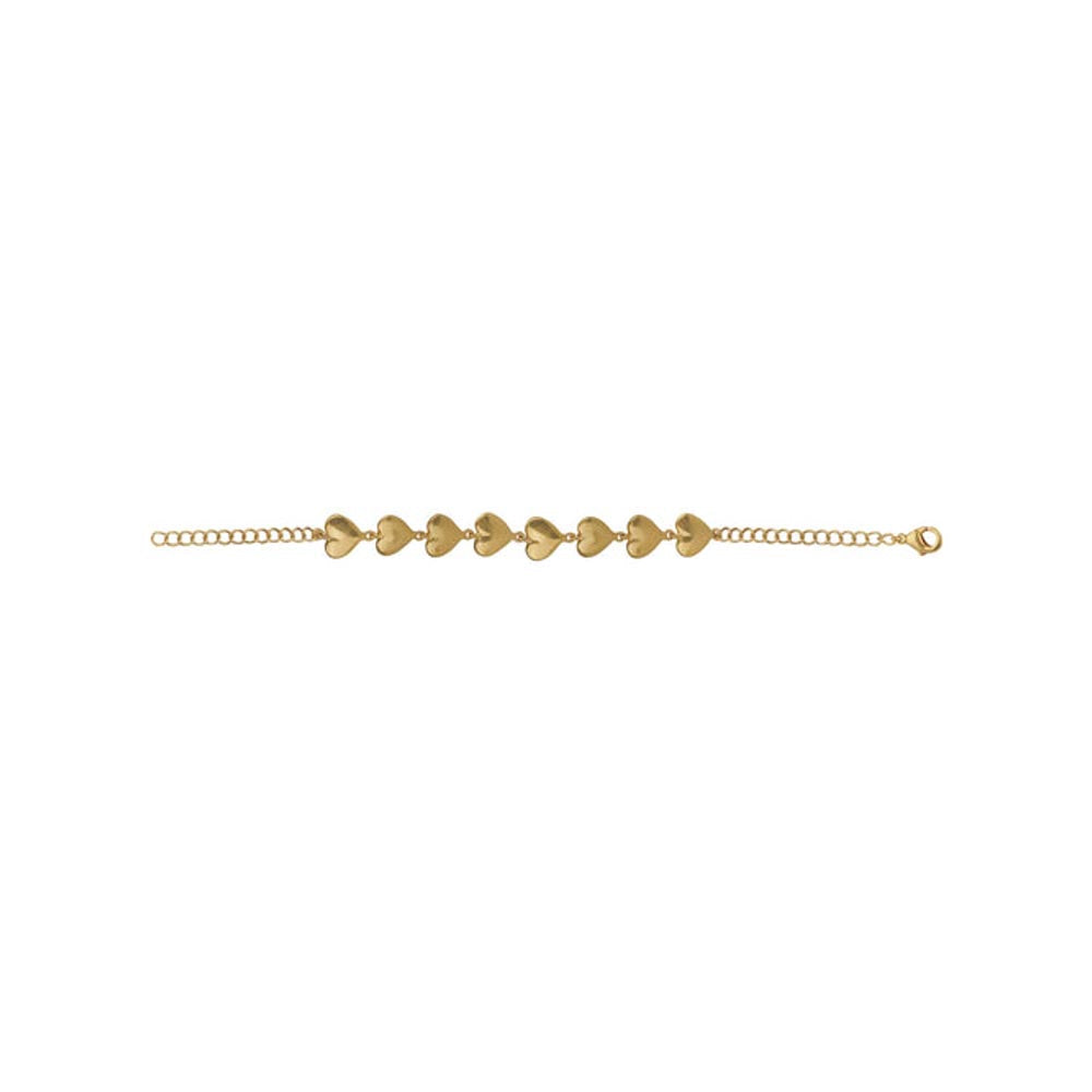 VARNIKA ARORA Hearty Gold Bracelet