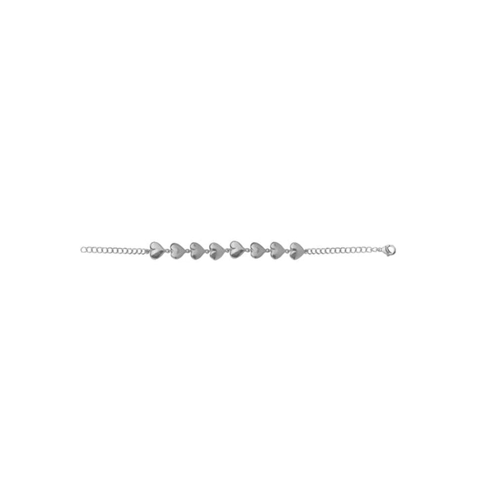 VARNIKA ARORA Hearty Silver Bracelet