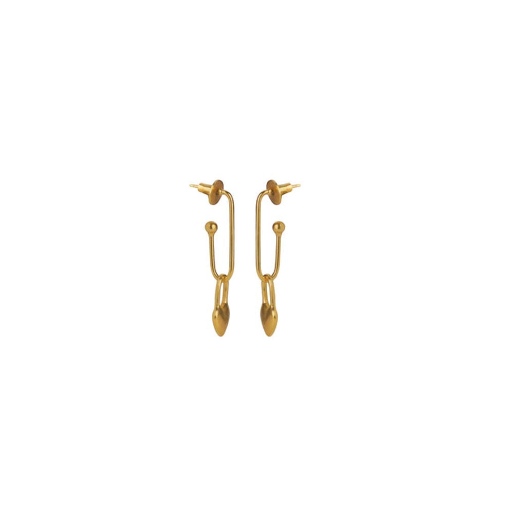 VARNIKA ARORA Lockheart Gold Plated Earrings