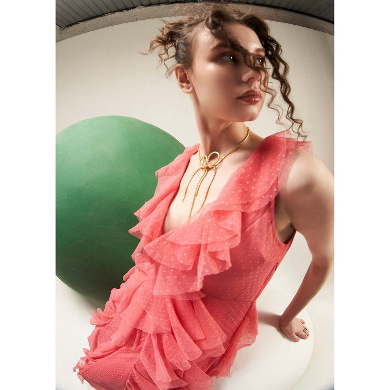 Verb Peach Chhavvi Maxi Dress