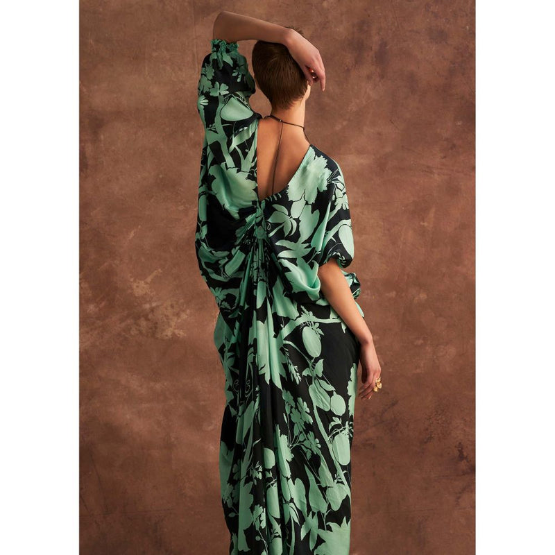 Verb Green Meissa Kaftan Dress