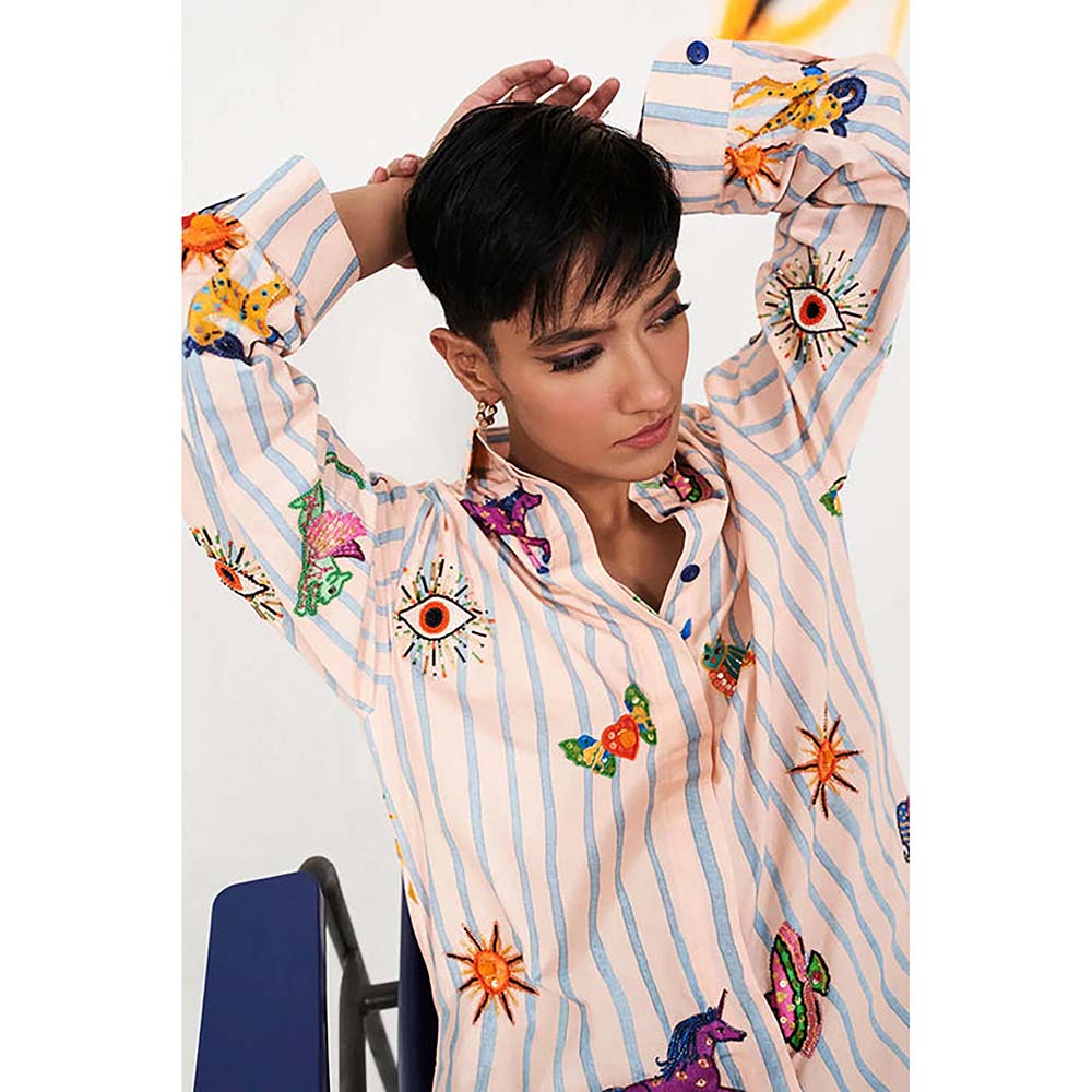 Verb Peach Raeya Shirt