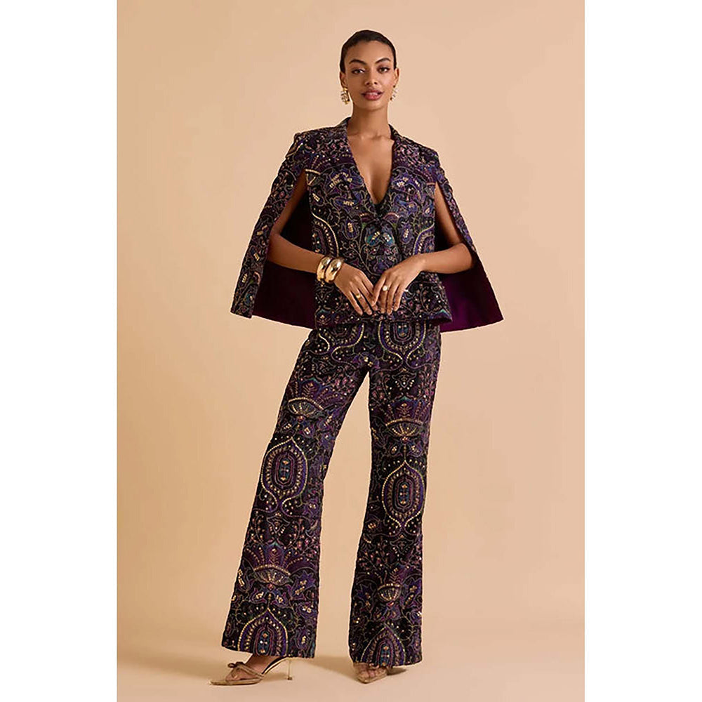 Verb Purple Aarohi Blazer