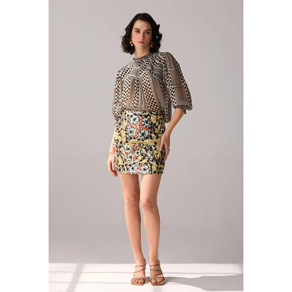 Verb Yellow Aria Skirt