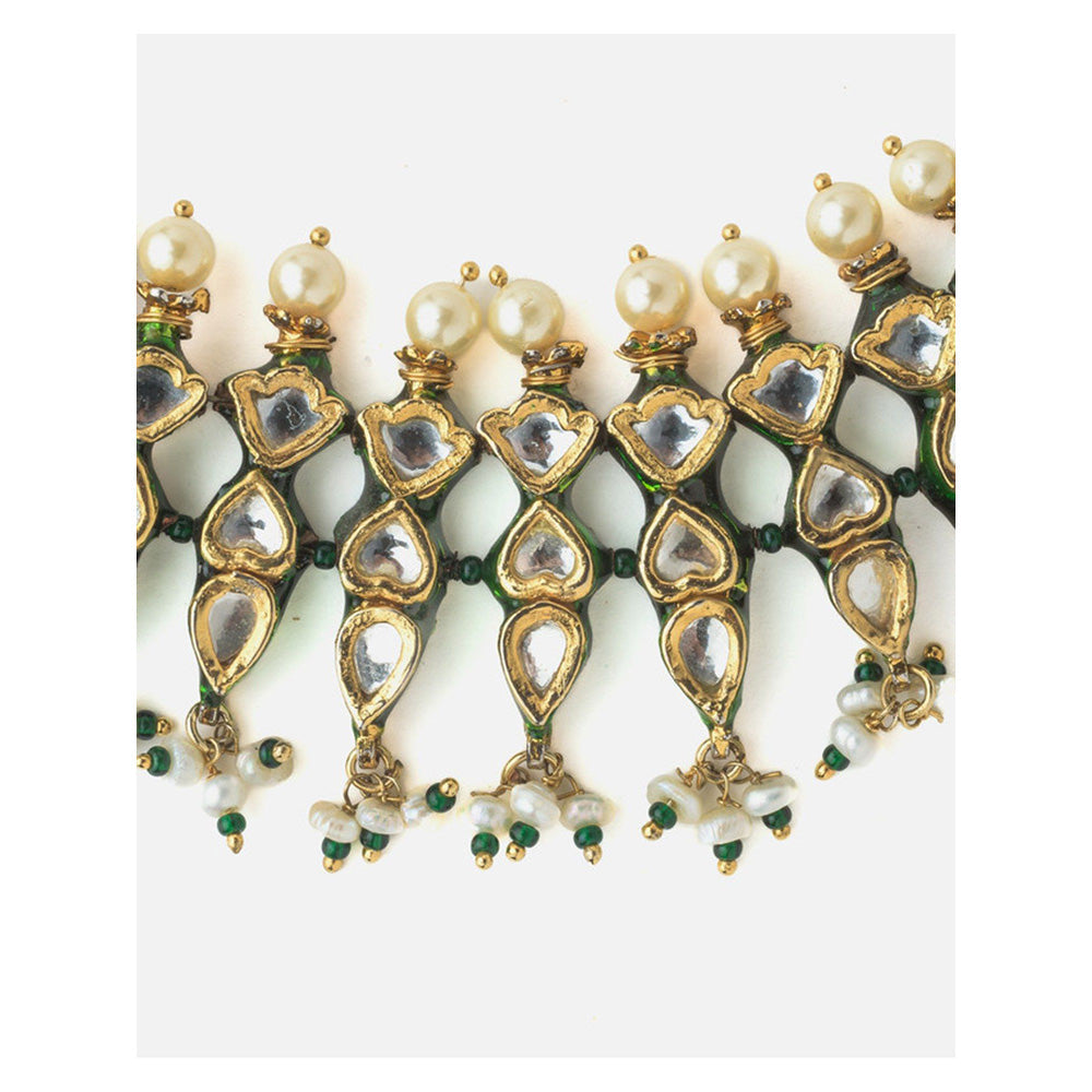 VIVINIA By Vidhi Mehra Gold Plated Womens Short Necklace